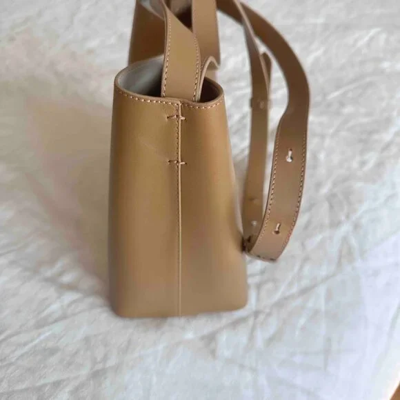 Aesther Ekme Mini Crossbody Sac, Tan, EUC - Picture 3 of 10